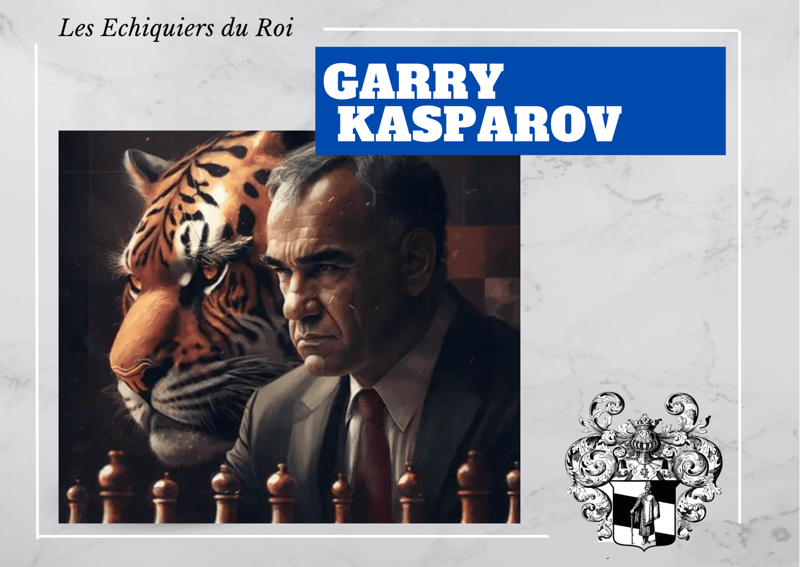 Garry Kasparov : joueur d'échecs légendaire