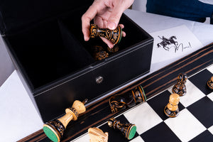 Boîte d'échecs <br>en Similicuir