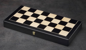 Jeu d’Échecs Contemporain <br>Noir & Érable