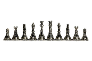 Pièces d'échecs <br>en Bronze Forgé