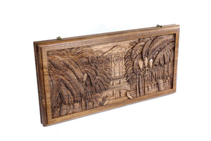 Backgammon en Bois de Luxe Hêtre