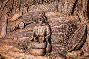 Backgammon de Voyage de Luxe en Bois