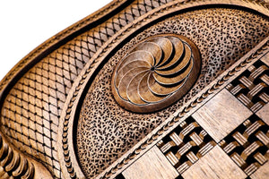 Backgammon de Voyage de Luxe Roue Eternité