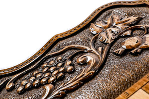 Plateau de Backgammon Haut de Gamme Marqueterie