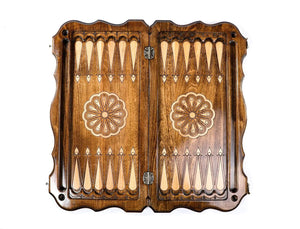 Plateau de Backgammon Haut de Gamme Pliable