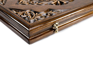 Plateau de Backgammon Rococo Classique Artistique