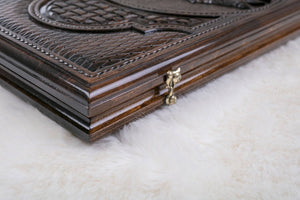 Beau Jeu de Backgammon Serrure