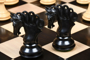 Échiquier en Bois Noir Fabrication Artisanale