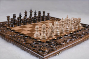 Échiquier Fleur de Lys Roi