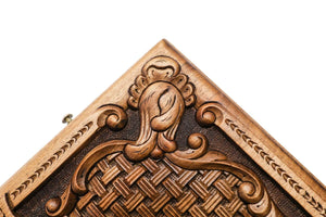 Grand Backgammon en Bois Serrure