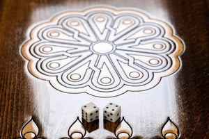 Jeu de Backgammon Dés