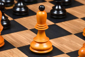 Jeu d'Échecs en Bois d'Olivier Reine