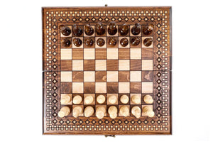 Jeu d'Echecs en Bois Original Fou