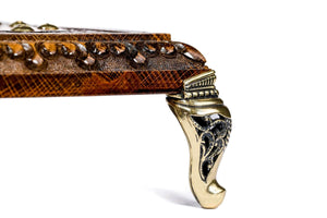 Jeu d'Échecs en Bois Précieux Cavalier