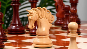Jeu d'Echecs Luxueux en Bois de Rose Fabrication Artisanale