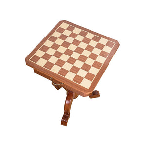 Jeu d'Echecs sur Table Reine Blanche