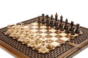 Jeu d'Échecs XXL Bois