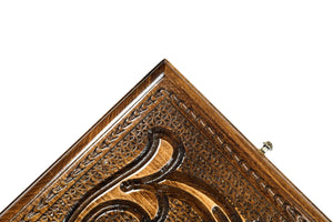 Plateau de Backgammon Armoiries Russie Pions Noirs