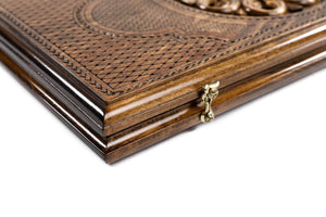 Plateau de Backgammon Artisanal Serrure