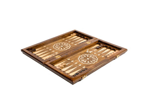 Plateau Backgammon Ornementé Echiquier