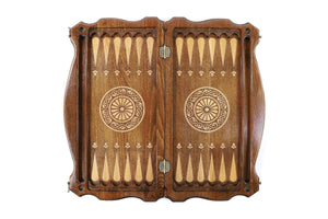 Plateau de Backgammon Pharaon Pions Blancs