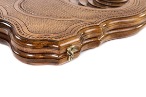 Plateau de Backgammon Roue de l'Eternité Serrure