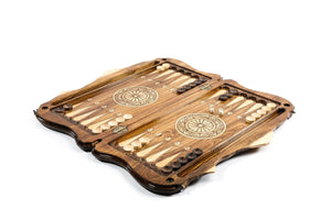 Plateau de Backgammon Tatev Pions Noirs