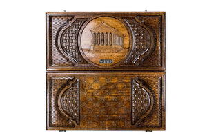 Plateau Jeu de Backgammon Damier