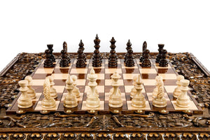 Table d'Echecs de Luxe Cavalier