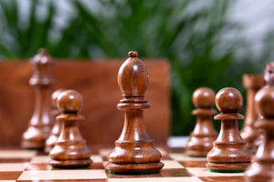 Jeu d'Échecs Équilibre <br>en Palissandre et Sheesham