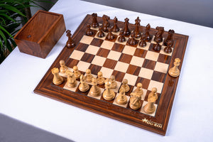 Jeu d'Échecs Osmose <br>en Palissandre et Sheesham