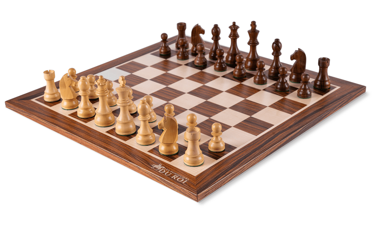 Échiquier Majesté <br>en Bois de Palissandre et Sheesham