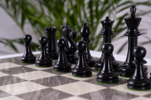 Jeu d'Échecs Ardoise <br>en Bois de Frêne