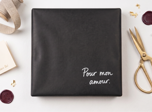 Emballage Cadeau <br>"Noir Couture"