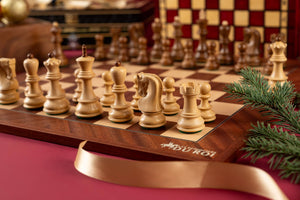 Jeu d'Échecs Triomphe <br>en Bois d'Acajou et Sesham