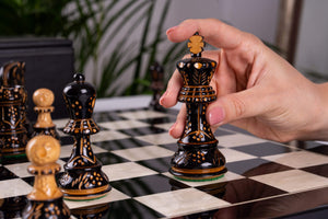 Jeu d'Échecs l'Éternel <br>en Bois d'Ébène