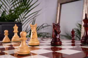 Jeu d'Échecs Le Trône <br>en Loupe de Frêne