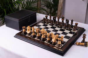 Jeu d'Échecs l'Éternel <br>en Bois d'Ébène
