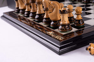 Jeu d'Échecs l'Éternel <br>en Bois d'Ébène