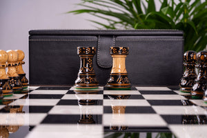 Jeu d'Échecs l'Éternel <br>en Bois d'Ébène