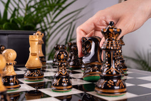 Jeu d'Échecs l'Éternel <br>en Bois d'Ébène