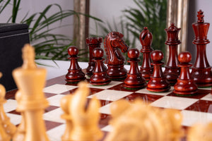 Jeu d'Échecs Quintessence <br>en Loupe de Frêne