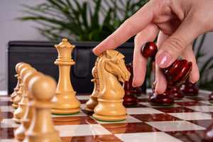 Jeu d'Échecs Quintessence <br>en Loupe de Frêne
