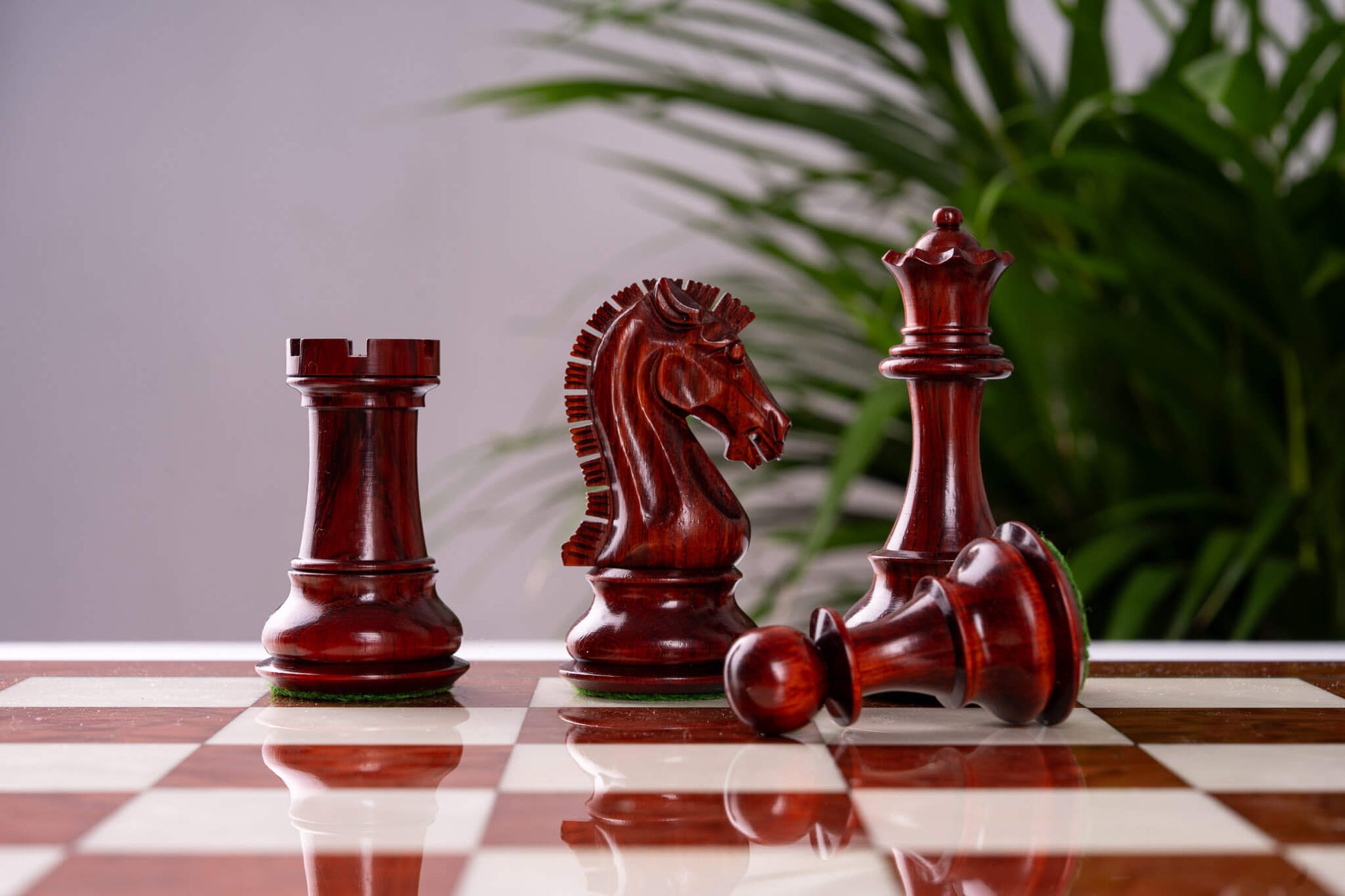 Jeu d'Échecs Quintessence <br>en Loupe de Frêne