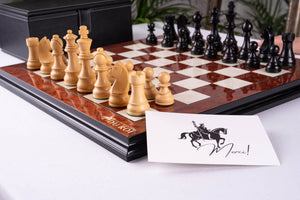 Jeu d'Échecs Vestige <br>en Loupe de Frêne