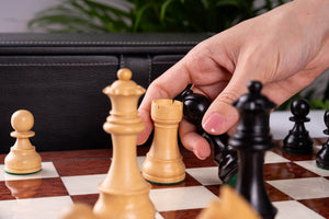 Jeu d'Échecs Vestige <br>en Loupe de Frêne