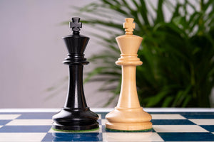 Jeu d'Échecs Bleu Céleste <br>en Loupe de Frêne