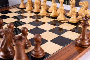 Jeu d'Échecs Lignée <br>en Bois de Palissandre et Érable