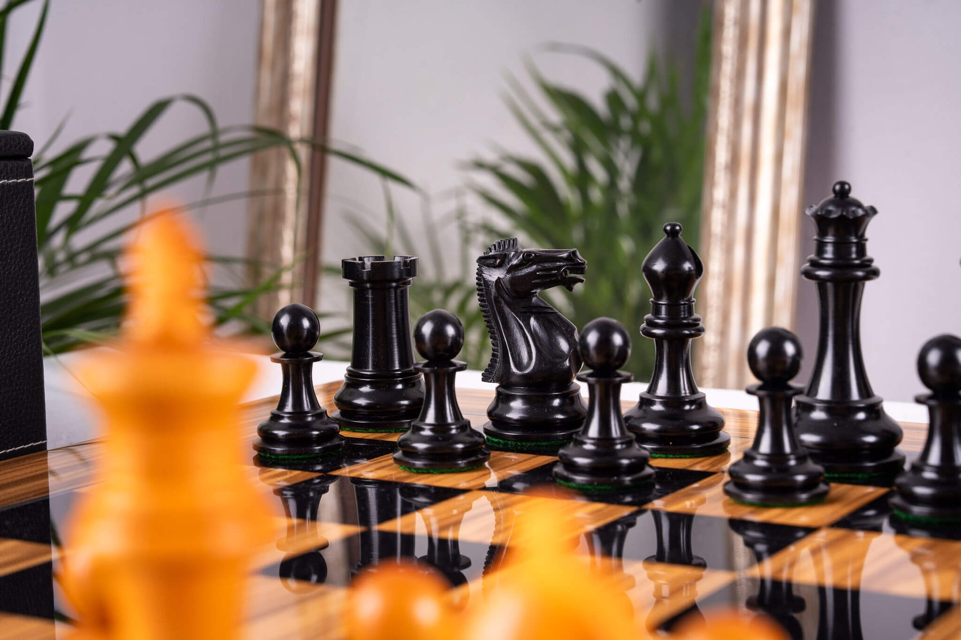 Jeu d'Échecs Essence <br>en Bois d'Olivier