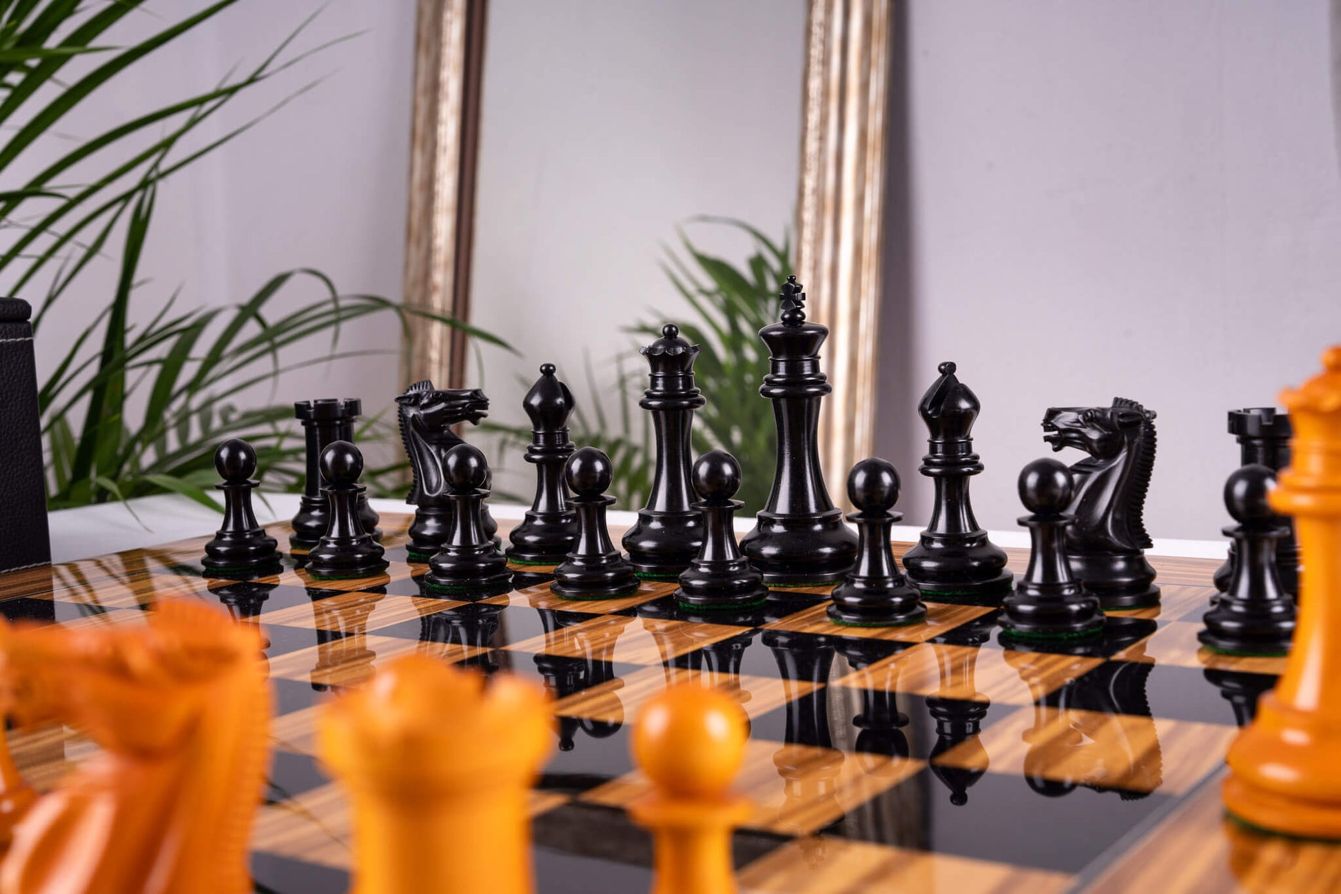 Jeu d'Échecs Essence <br>en Bois d'Olivier